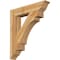 Ekena Millwork Merced Traditional Rough Sawn Bracket, Western Red Cedar, 6"W x 34"D x 38"H BKT06X34X38MRC01RWR - alternate 1